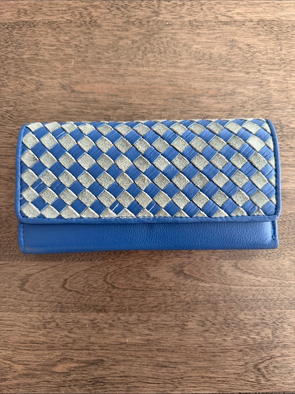 Navy wallet